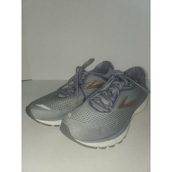 BROOKS WOMEN'S ADRENALINE GTS 20 GREY/PALE PEACH/W - Picture 2 of 6